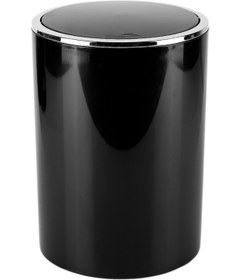 Resim Prima Nova Lenox 6 LT Banyo Mutfak Ofis Çöp Kovası - Siyah 