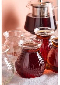 Resim Perotti Emirgan 6lı Çay Bardağı Seti 200ml 40195 Şeffaf 