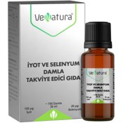 Resim VENATURA İyot ve Selenyum 30ml Damla 