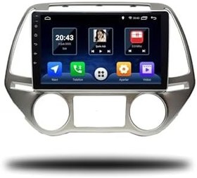 Resim MarTechno Android Multimedya 4GB RAM 64GB Hafıza Hyundai i20 2012-2014 ile uyumlu 