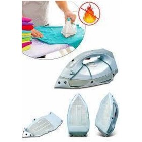 Resim Toptanfoni Ütü Altlığı Tabanlık Yanmaz Yapışma Yapmaz 1.kalite Ütüleme Altlığı Altlık Teflon Ütü Altlık Şeffaf 