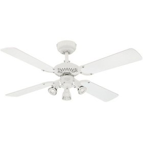 Resim Westinghouse Lighting Tavan Vantilatörü Princess Beyaz Ampulsüz 105 Cm Çap Enerji Sınıfı A++ Avize 