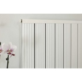 Resim Eurostar Alüminyum Panel Radyatör Ekol 600 x 400 Ral 9010 Kırık Beyaz 