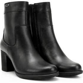 Resim Gönderi R Kadın Siyah Fermuarlı Kalın Topuklu Hakiki Deri Bot Gkzb13448457 Siyah 