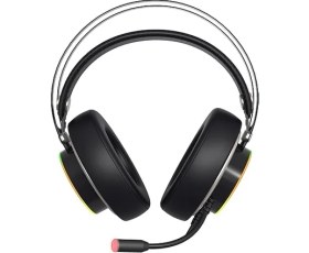 Resim Pearl Shop James Donkey 712 Siyah 7.1 Surround Rgb Gaming Kulaklık Neodimyum 50MM Sürücüler 112DB Hassas Mikrofon -43DB Rgb LED Aydınlatmalı Manuel + Yazılımla Ses Kontrol USB Bağlantı ve Ses Kartı 