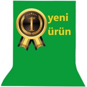 Resim Efsane 400 X160 Cm Greenbox Chromakey Green Screen Yeşil Fon Perde Kumaş Yeşil Arkaplan Iki Kat Ince Kumaş 