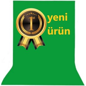 Resim Efsane 400 X160 Cm Greenbox Chromakey Green Screen Yeşil Fon Perde Kumaş Yeşil Arkaplan Iki Kat Ince Kumaş 