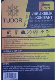 Resim Çift Taraflı Akrilik Silikon Bant Şeffaf Ekstra Güçlü Yapışkanlı Su Geçirmez Çerçeve Tablo Bandı 