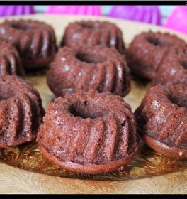 Resim Harika Avm 6 Lı Mini Göbekli Silikon Muffin Kek Kalıbı Renk: Lila Silikon Mor Diğer 