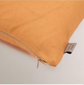 Resim Lima Düz Baskılı Kırlent Kılıfı Turuncu 