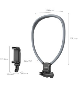 Resim Smallrig 5128 Boyun Askısı Telefonlar Için 