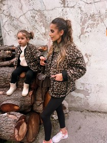 Resim Leopar Bebek Ceket - 18-24 Ay 