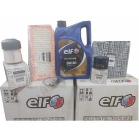 Resim Mais Renault Clio 4 1.5 Uyumlu Dci Filtre Bakım Seti Elf Evolutıon Fultech Fe 5w30 5 Lt Motor Yağı 2025 