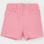 Resim Defacto Kız Bebek Gabardin Şort B9862A524SMPN167 Pembe 