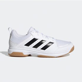 Resim adidas Ligra 7 Erkek Beyaz Voleybol Ayakkabı 