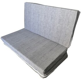 Resim Çift Kişilik Sünger Yatak Katlanır Minder Yatak 120x195x8 Cm-gri-katlanır Yer Yatağı 