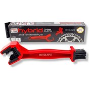 Resim Hybrid Motosiklet Zincir Temizleme Fırçası Zincir Fırçası 