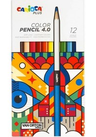 Resim Carioca Plus 4.0 Kuru Boya Kalemi 12'li 