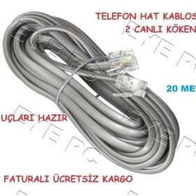 Resim 20 Metre Adsl Vdsl Hat Modem Kablosu 