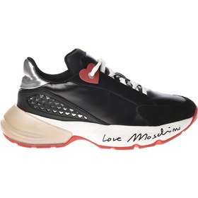 Resim Love Moschino Siyah Kadın Yüksek Taban Sneaker JA15995G0FIOB00A 