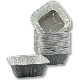 Resim 3000 Adet Alüminyum Aşure Tatlı Kasesi Sütlaç Kabı Tatlı Kase Aliminyum 