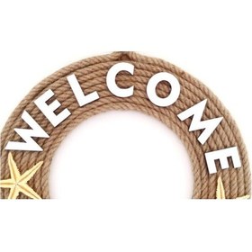 Resim Jüt İpten Deniz Yıldızlı Nazar Boncuklu İncili Deniz Yıldızlı Wel 