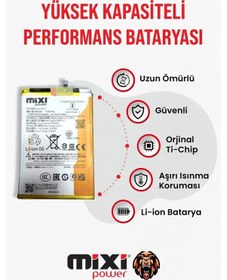Resim Xiaomi Redmi 14 / Redmi 14c / Poco C75 Uyumlu Tam Kapasite Batarya 