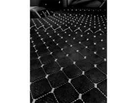 Resim Shop - Set Shop - Oto Arka Koltuk Yatak 70*130 cm Siyah Tay Tüyü Kumaş Konforlu ve Katlanabilir Tasarım 