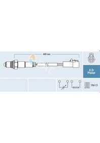 Resim Toyota Avensis Oksijen Sensoru 1.8 2001-2006 Fae 77171 