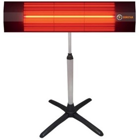 Resim Sunstar Halogen 2000 Dış Mekan İnfrared Elektrikli Isıtıcı Soba 