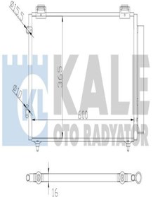 Resim KALE 383100 Klima Radyator (TOYOTA: COROLLA 03-07) (WR482145) 