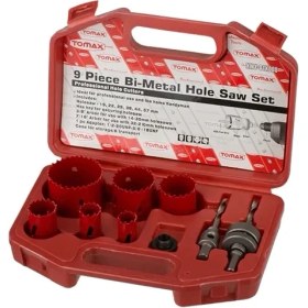 Resim Epilons Bi-Metal Panç Takımı - 9`lu Set (19-57 Mm), Ahşap Için, Çantalı 