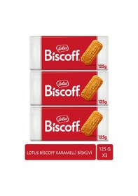 Resim Biscoff Karamelize Bisküvi 125 Gr X3 
