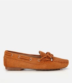 Resim Hotiç Kadın Süet Deri Taba Bağcık Detaylı Günlük Loafer 01ayh306240a370 Taba 