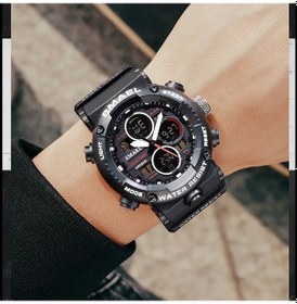 Resim Smael Erkek Kol Saati Analog Dijital Spor Moda Trend 8038S Saat 