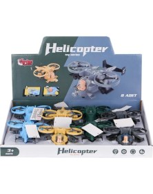 Resim Platin Store Pilatin MXT-3616 Sürtmeli Askeri Helikopter -Vardem Oyuncak Zeyd 