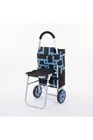 Resim İsmiyle Al Sandalyeli Pazar Arabası 