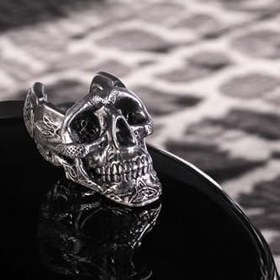 Resim Evene Küllük Gümüş Eskitme Kül Tablası, e.kullukmodel8 