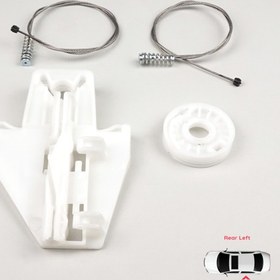 Resim Seat Toledo MK2 1M2 1998-2004 Leon MK1 1M1 1999-2006 1M0839461A İçin Sol Arka Cam Kriko Tamir Seti 