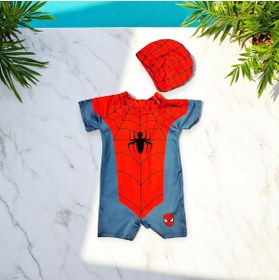 Resim MİLAYS LİFE HOME COLLECTİON MİLAYS BONELİ MAYO ERKEK ÇOCUK ÖRÜMCEK ADAM 