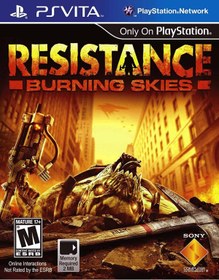 Resim Sony Resistance Burning Skies Playstation Vita Oyun Orjinal Ps Vita Oyun 