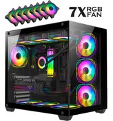 Resim RAMTECH RMT2602 İ7 12700F 32GB RAM 1TB M.2 Nvme SSD 8GB RTX4060 Sıvı Soğutmalı Oyuncu Bilgisayarı 