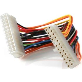 Resim 24 Pin Kasaiçi Atx Power Uzatıcı Kablo - Atx Power Supply Uzatma 