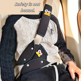 Resim 2 adet Sevimli Kedi ve Kalp Tasarımı Araba Koltuk Askı Kılıfları - Ayarlanabilir, Rahat, Kaymaz, Polyester Kumaş, Tüm Mevsimler İçin Evrensel Uyum, Tüm Mevsimler İçin Koltuk Kılıfları|Oyuncağız Kedi Tasarımı|Dayanıklı Koltuk Kılıfları, Kedi Aksesuarları 