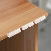 Resim Willowhaven 3 Adet Beyaz Kendinden Yapışkanlı Masa Ve Duvara Montaj Kablo Düzenleyici 