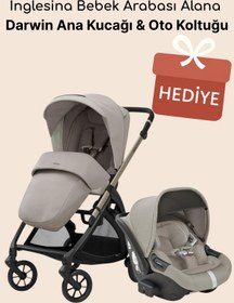 Resim Inglesina Electa+ Tek El Tek Hamle ile Katlanıp Açılan Çift Yön Bebek Arabası - Battery Beige 