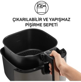 Resim Arzum 6lt Airfry 4 Yıl Garantili 