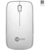 Resim Lecoo WS208 Kablosuz 1200 DPI 3 Tuşlu Sessiz USB Mini Alıcılı Optik Mouse 