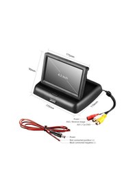 Resim Geri Görüş Monitörü 4.3" Katlanabilir Ekran 