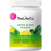 Resim THELİFECO Yeşil Sebzeler İçecek Tozu 120g 